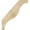 Ekena Millwork 4"W x 30"D x 34"H Funston Rough Sawn Knee Brace, Douglas Fir BRC04X30X34FST00RDF - alternate 4